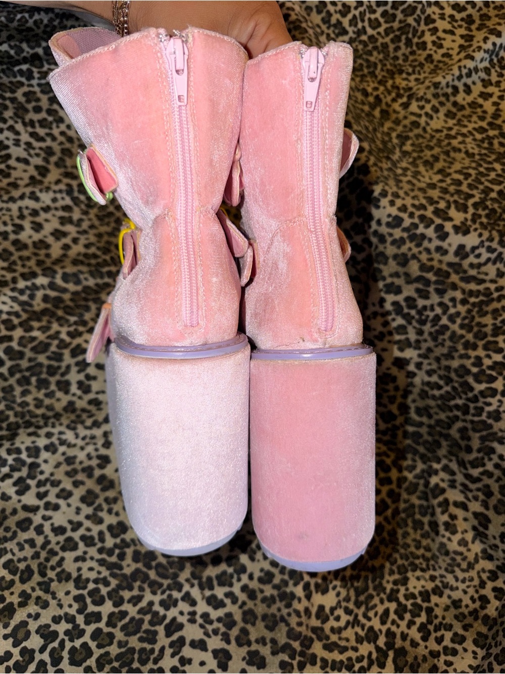 CARE BEARS PINK DUNE LO PLATFORM BOOTS -Y.R.U. - Picture 7 of 10